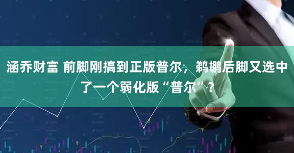 涵乔财富 前脚刚搞到正版普尔，鹈鹕后脚又选中了一个弱化版“普尔”？